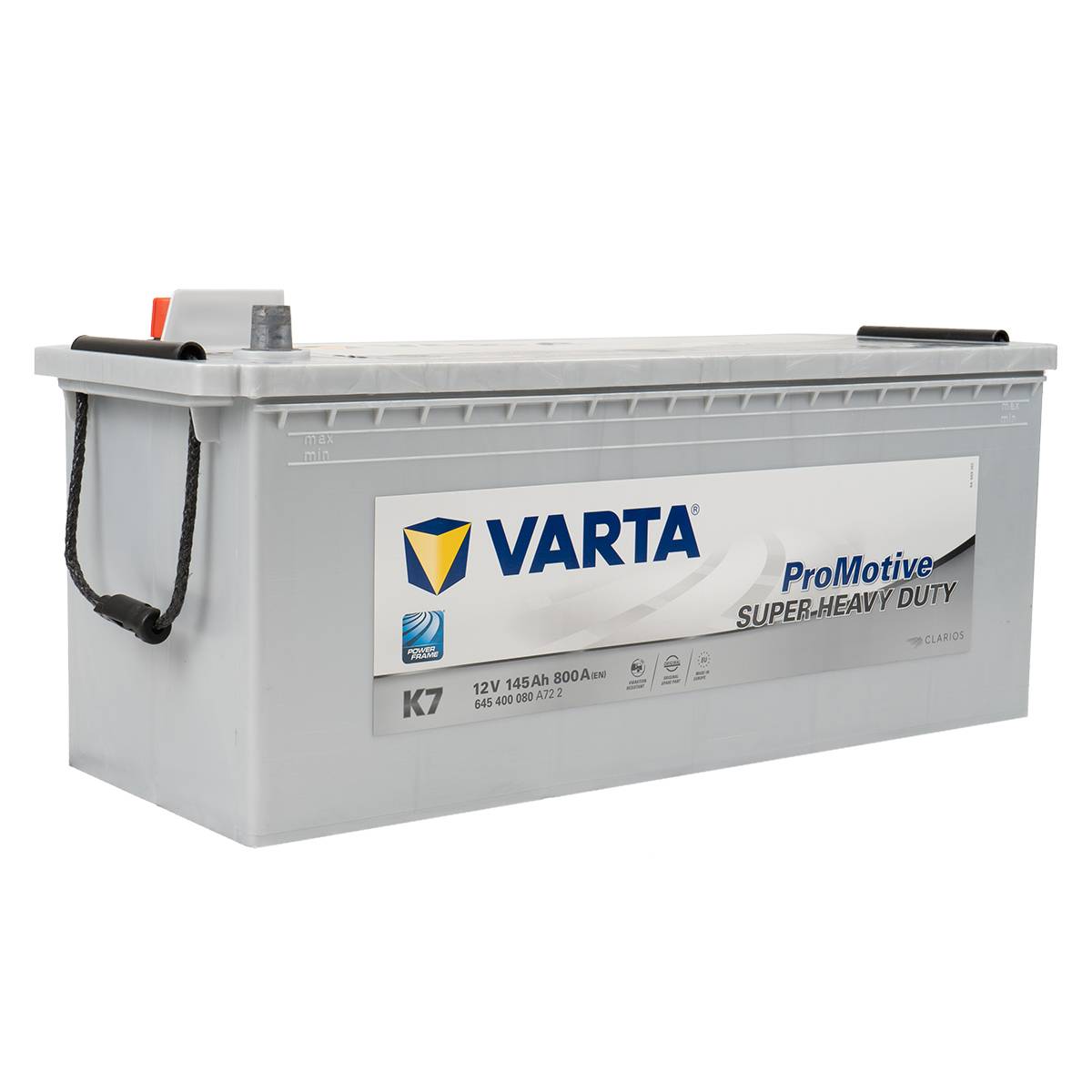 VARTA K7 ProMotive Super Heavy Duty 12V 145Ah 800A LKW Batterie 645 400 080