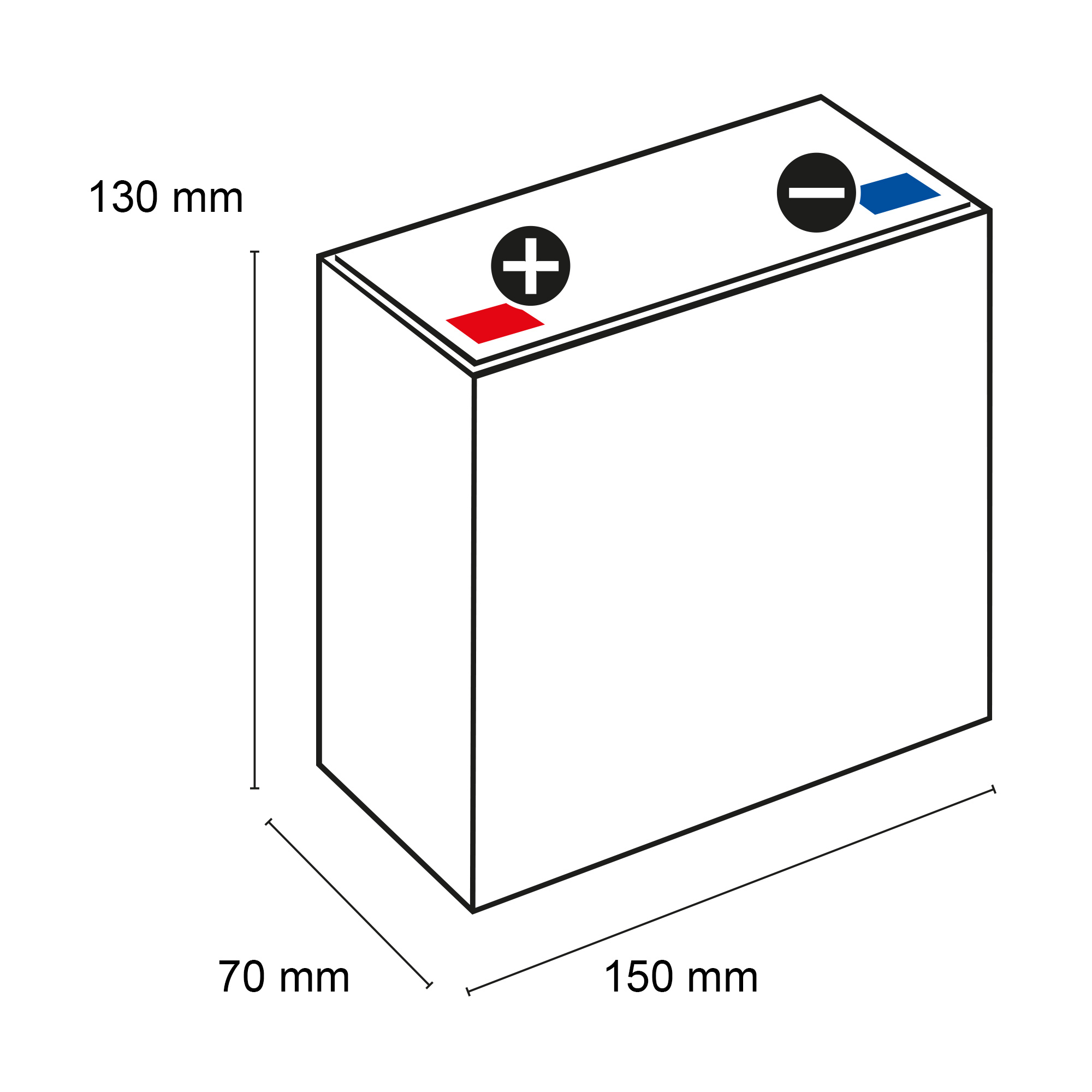 Exide ELT12B Li-Ion Lithium Motorradbatterie 12V 5Ah 260A