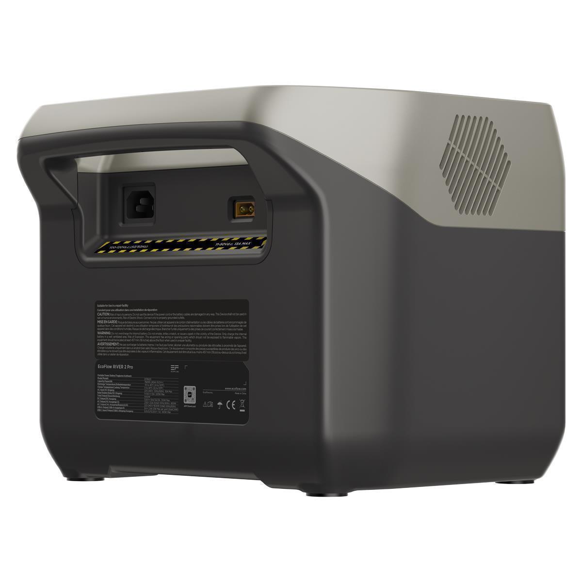 EcoFlow River 2 Pro 768Wh Powerstation mit 100W Solarpanel