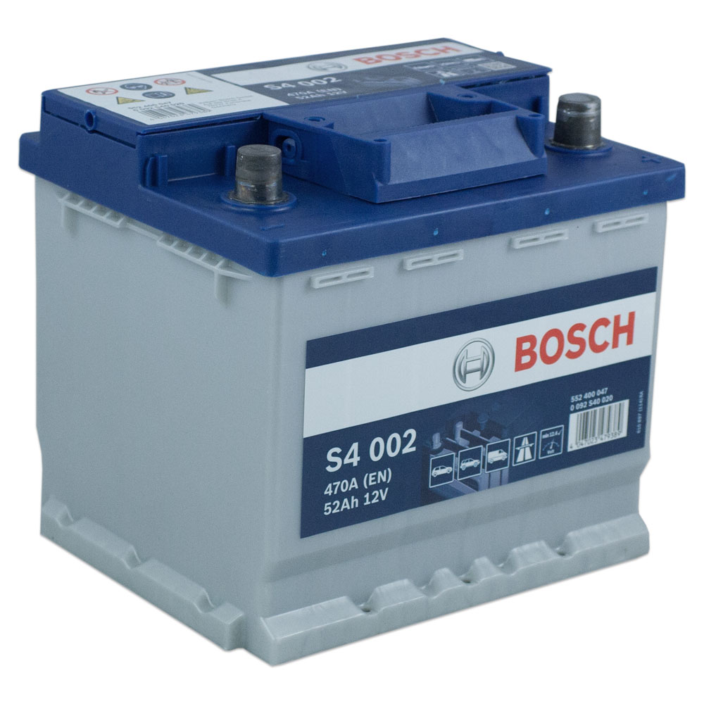 Bosch S4 002 Autobatterie 12V 52Ah 470A