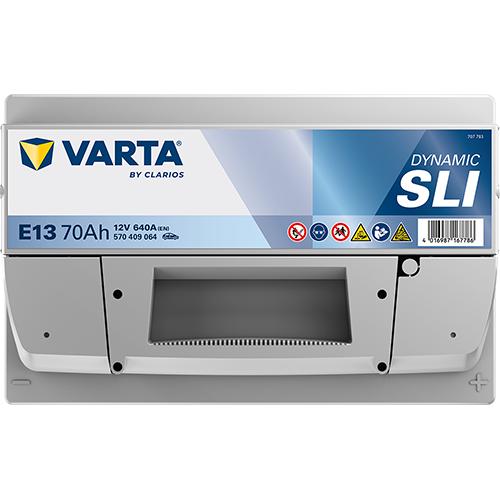 VARTA E13 Black Dynamic 12V 70Ah 640A Autobatterie 570 409 064