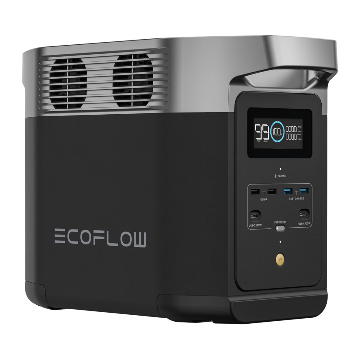 EcoFlow Delta 2 1024Wh Portable Powerstation mit 90W Solarmodul