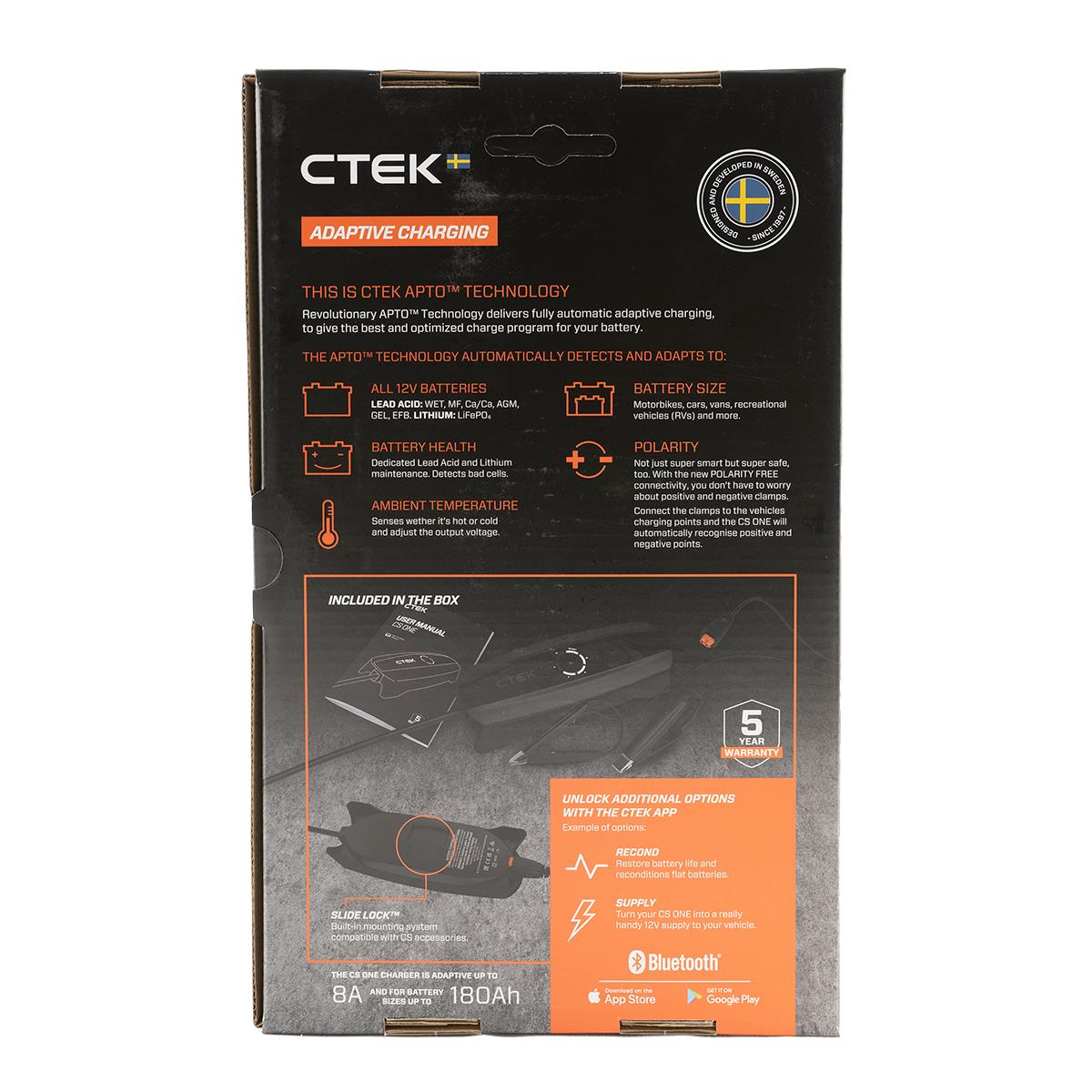 CTEK CS ONE EU Batterielade- und Wartungsgerät CTEK CS ONE EU Batterielade- und Wartungsgerät