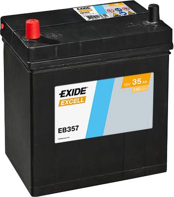 Exide EB357 Excell 12V 35Ah 240A Autobatterie