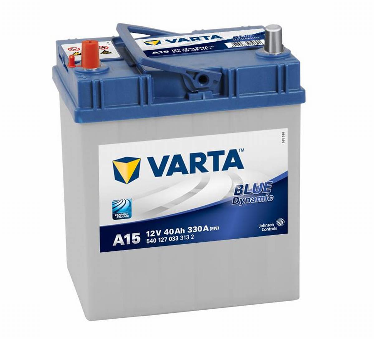 VARTA A15 Blue Dynamic 12V 40Ah 330A Autobatterie 540 127 033