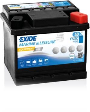 Exide ES450 Equipment Gel 12V 40Ah G40 Versorgungsbatterie