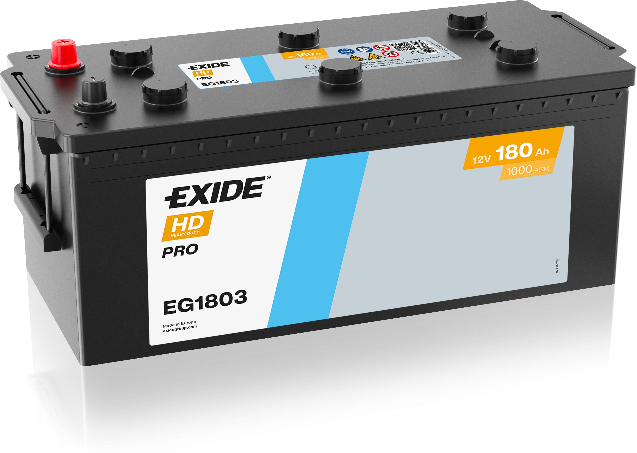 Exide EG1803 Start Pro 12V 180Ah 1000A LKW Batterie