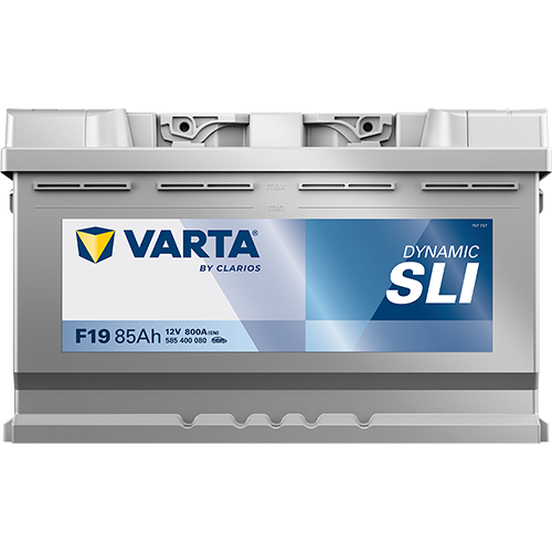 VARTA F19 Silver Dynamic 12V 85Ah 800A Autobatterie 585 400 080