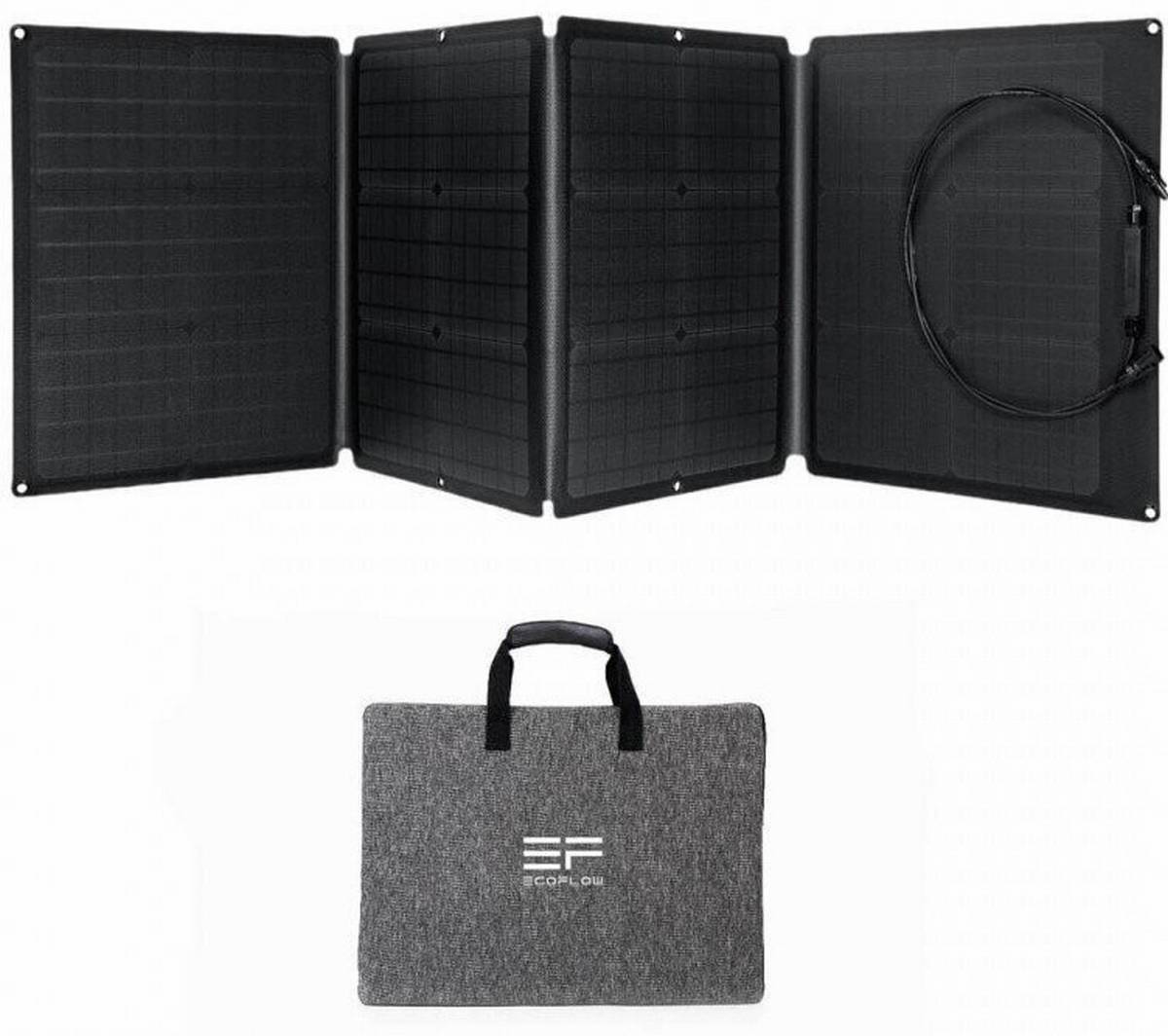 EcoFlow Solar Panel 110W faltbares Solarmodul mit Tragetasche