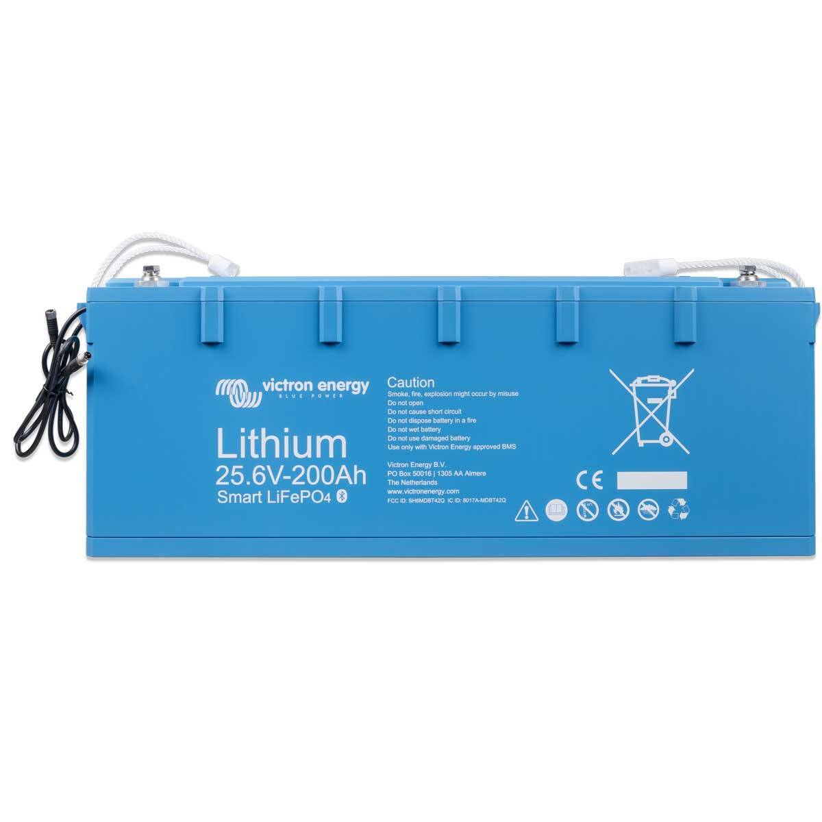 Victron Energy 25,6V 200Ah Smart LiFePO4 Lithium Batterie  