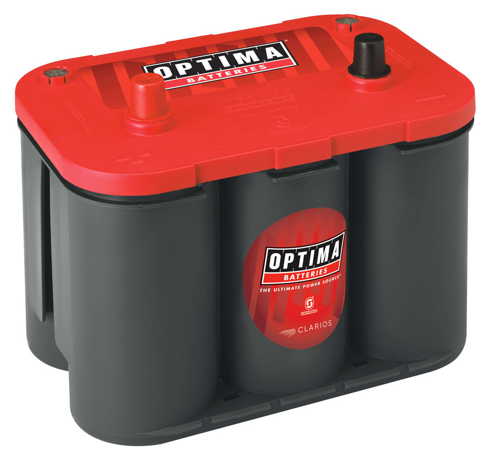 Optima Red Top RT S - 4.2, 12V 50Ah, AGM Starterbatterie, Spiralcell Technologie