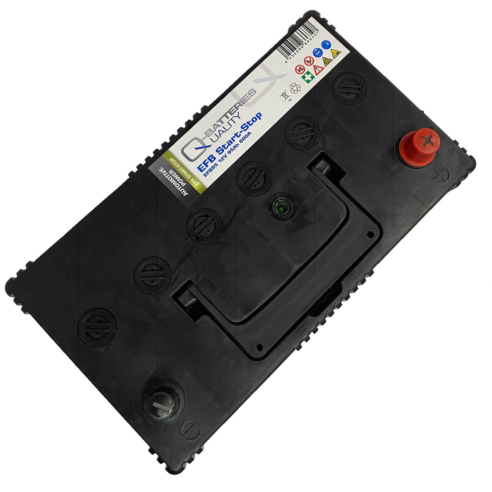 Q-Batteries Start-Stop EFB Autobatterie EFB95 12V 95Ah 800A