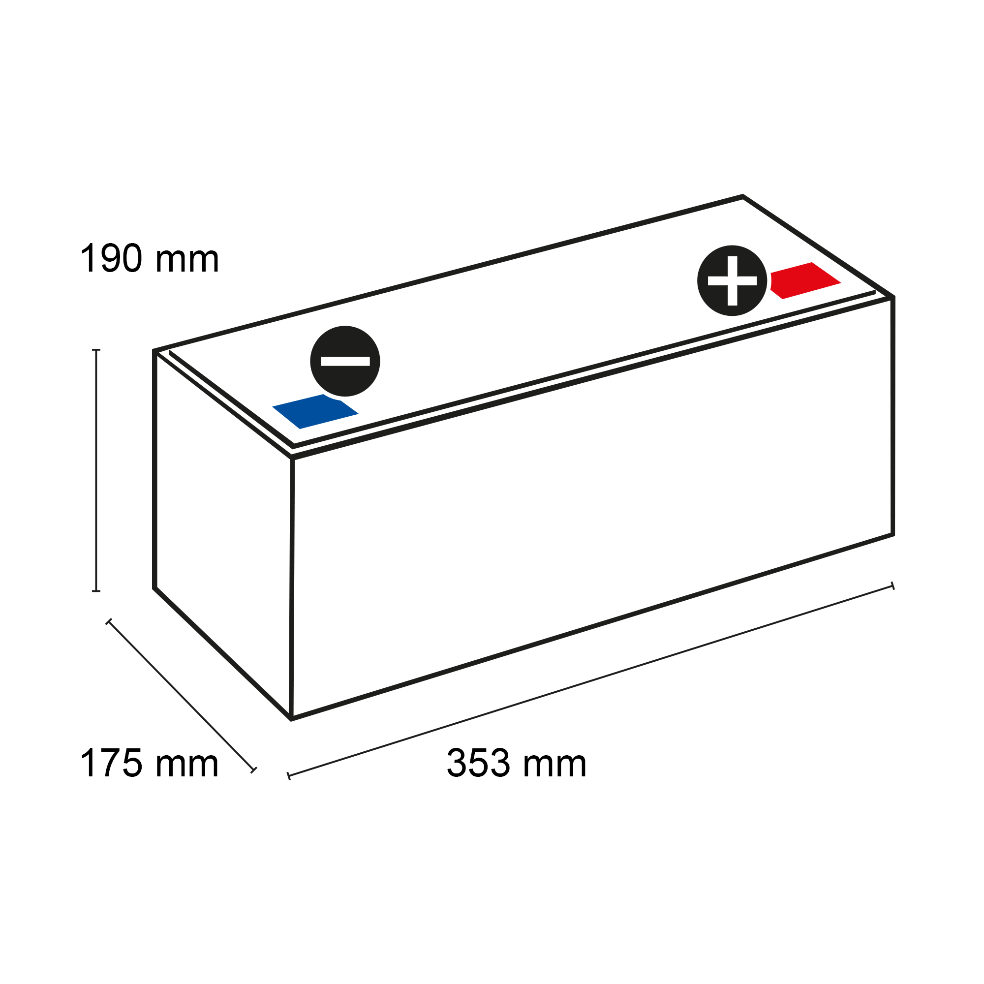 VARTA H3 Silver Dynamic 12V 100Ah 830A Autobatterie 600 402 083