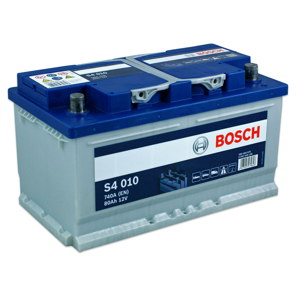 Bosch S4 010 Autobatterie 12V 80Ah 740A