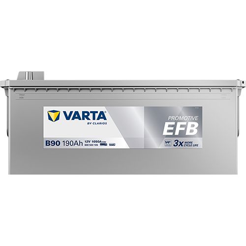 VARTA B90 ProMotive EFB 12V 190Ah 1050A LKW-Batterie 690 500 105