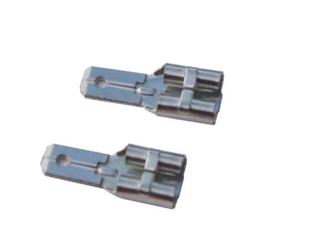 Faston Adapter Set (2 Stück) 6,3mm Hülse auf 4,8mm Stecker