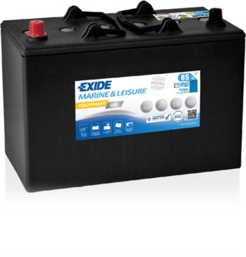 Exide ES950 Equipment Gel 12V 85Ah G85 Versorgungsbatterie
