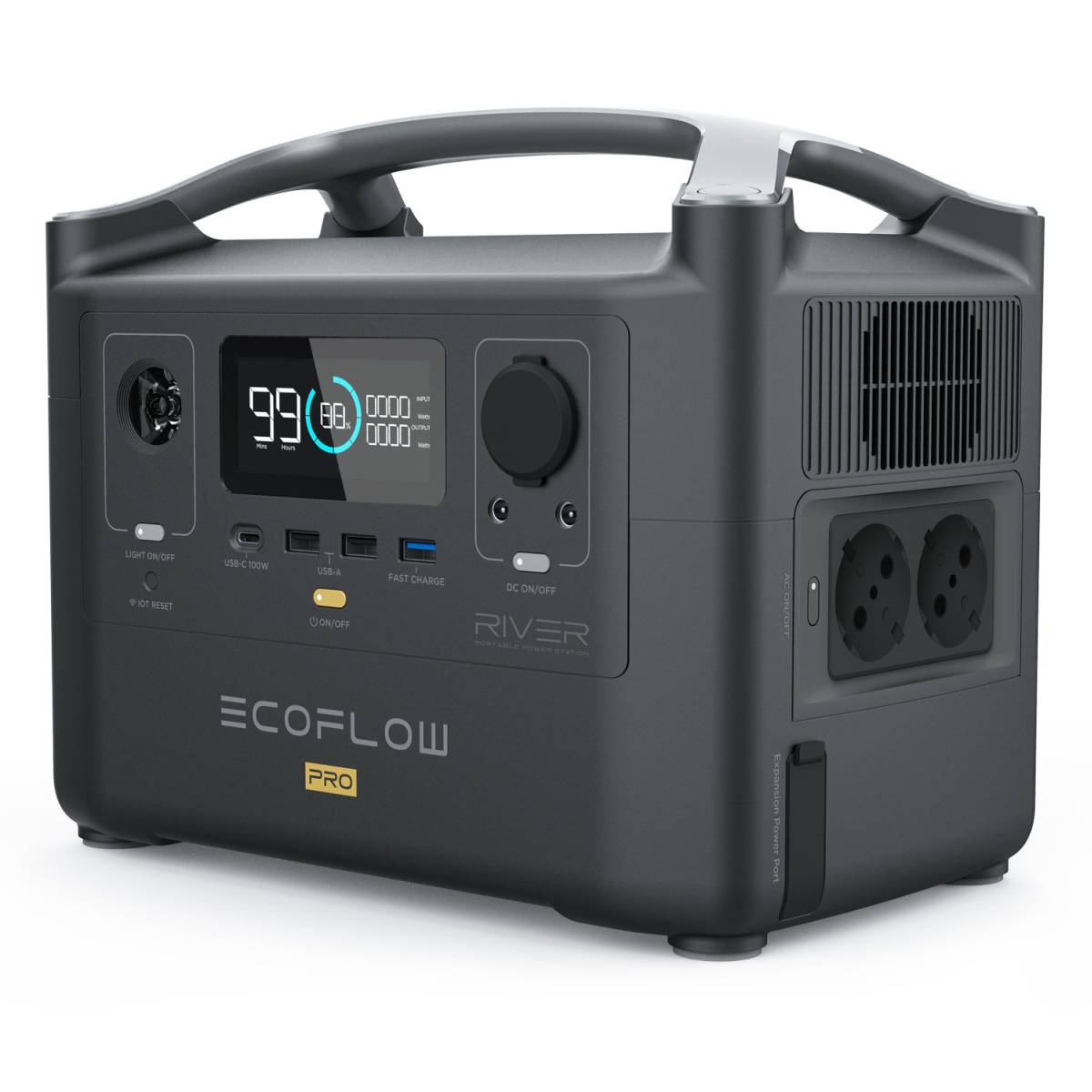 EcoFlow River Pro Portable Powerstation 720Wh  