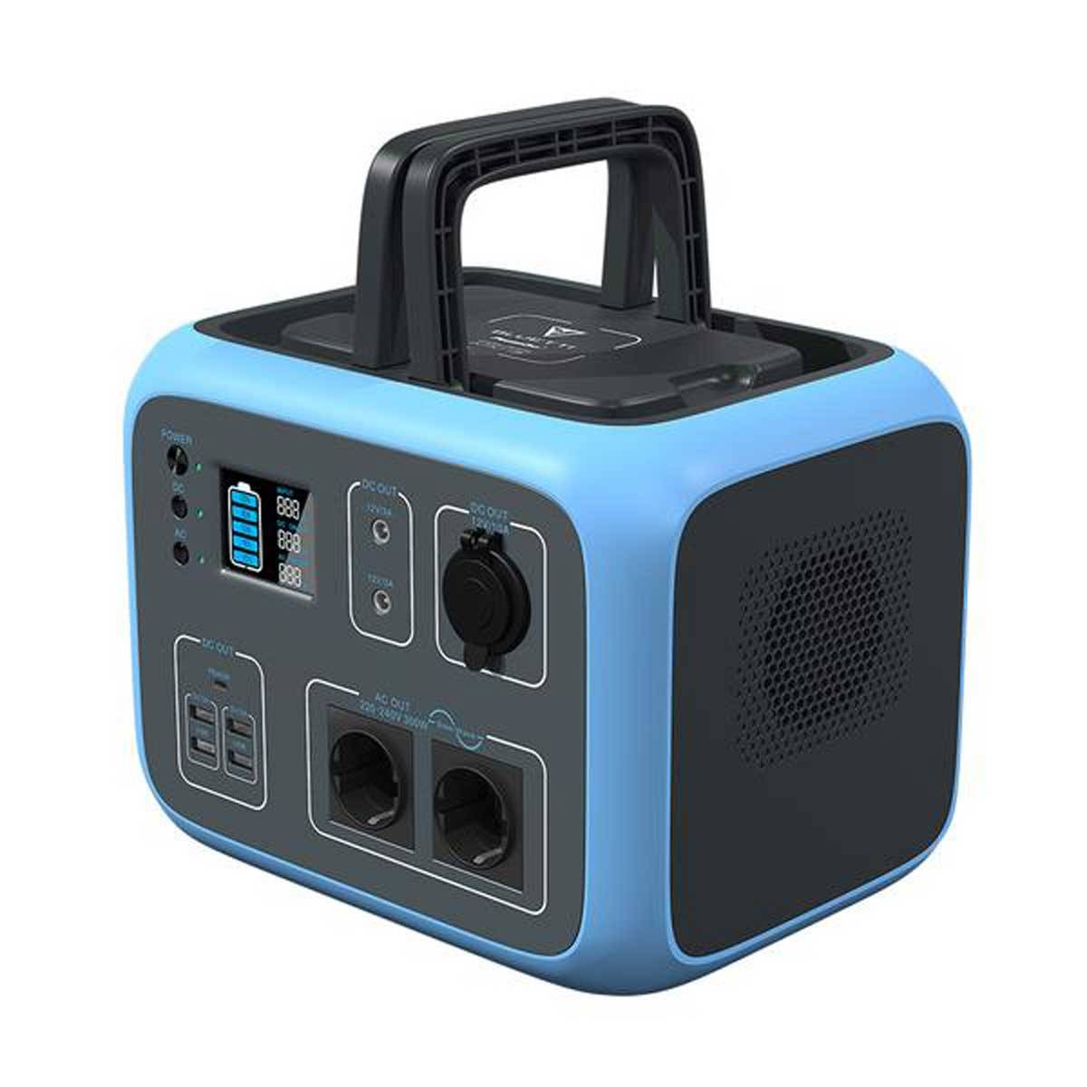 Bluetti AC50S 500Wh 300W Portable Powerstation blau