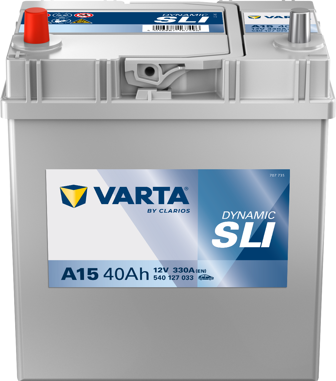 VARTA A15 Blue Dynamic 12V 40Ah 330A Autobatterie 540 127 033