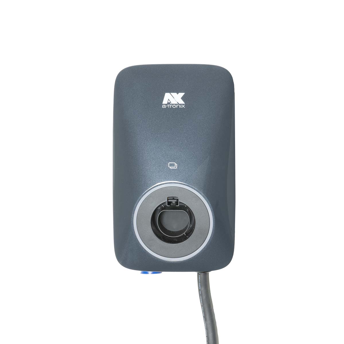 a-TroniX AX-22KP1 22KW Wallbox 3-phasig mit 6m Kabel, Stecker Typ2 WIFI, Bluetooth, RFID, OCPP 1.6