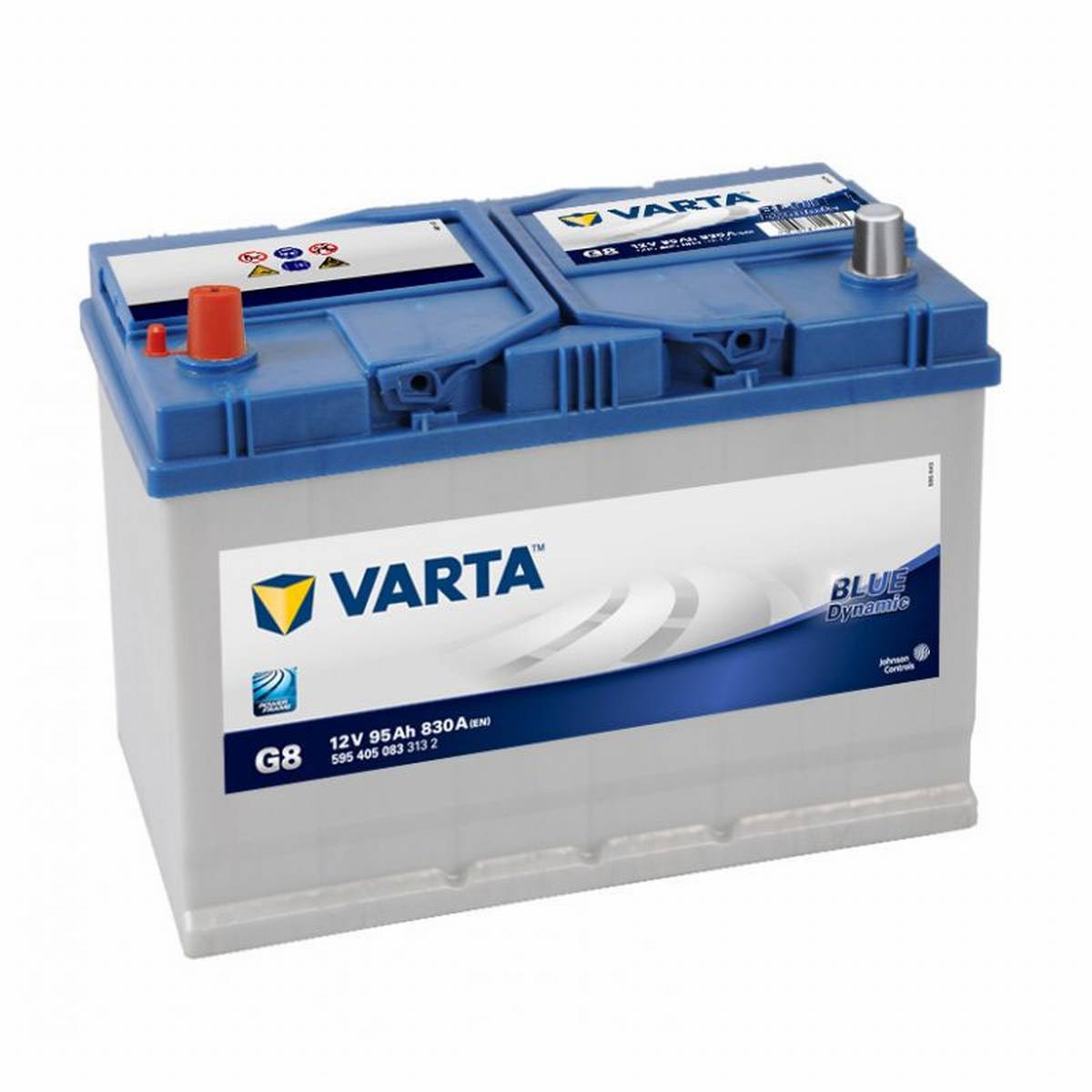 VARTA G8 Blue Dynamic 12V 95Ah 830A Autobatterie 595 405 083