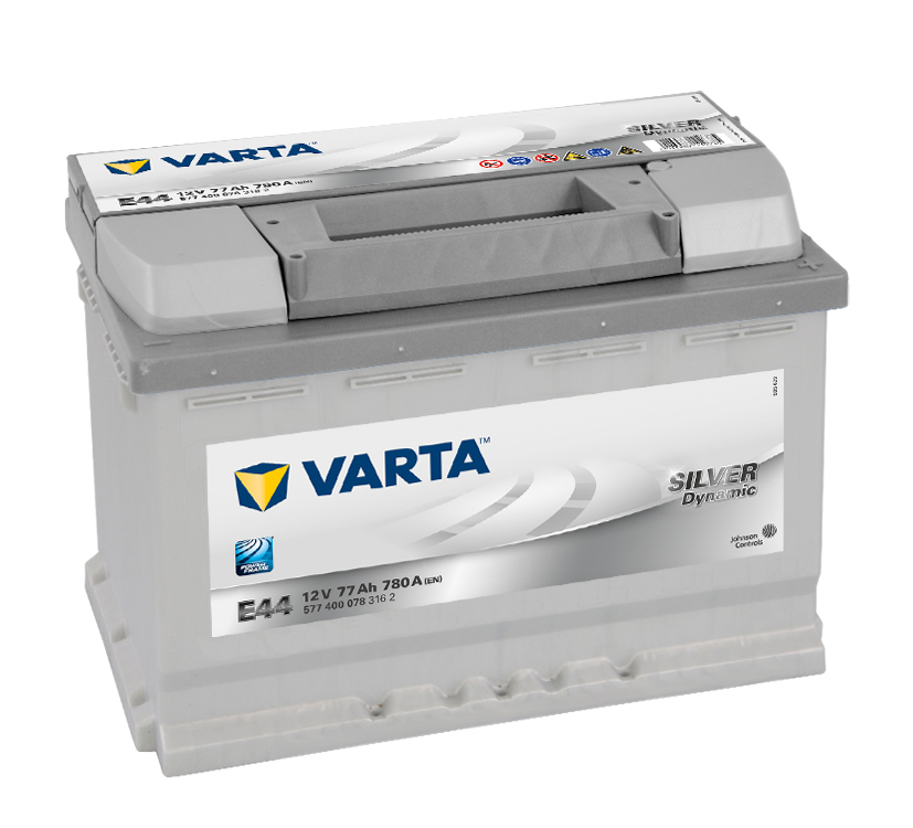 VARTA E44 Silver Dynamic 12V 77Ah 780A Autobatterie 577 400 078