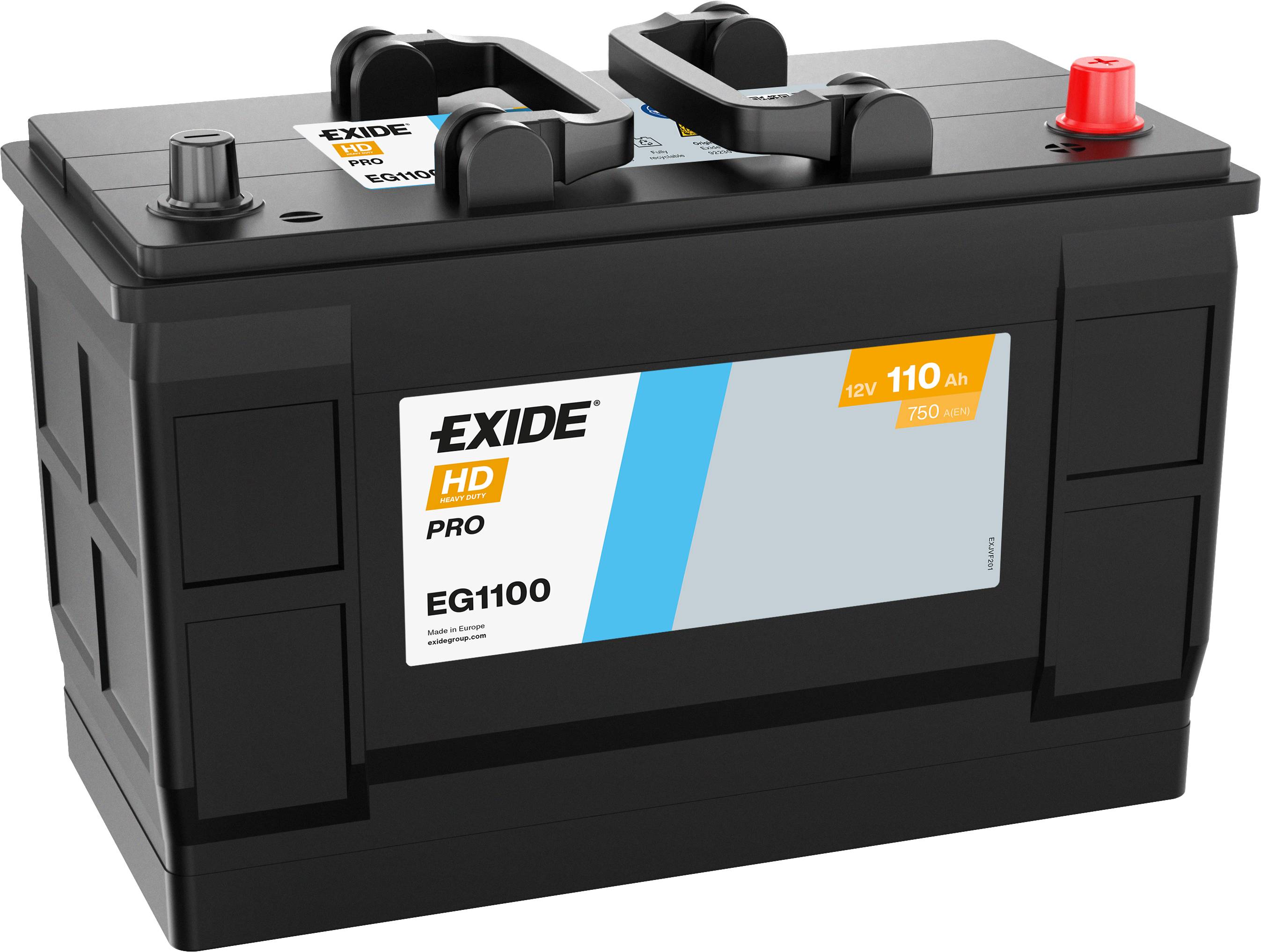 Exide EG1100 Start Pro 12V 110Ah 720A LKW Batterie