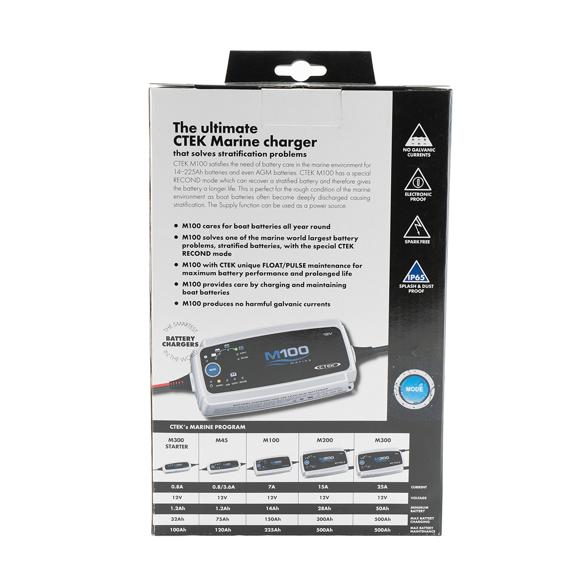 CTEK M100 EU Batterie Ladegerät 12V 7A 