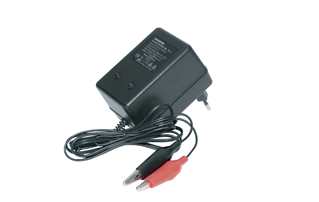 Q-Batteries BL 12-1 Ladegerät für Bleiakkus 12V - 1A Ladestrom IU0U Ladekennlinie