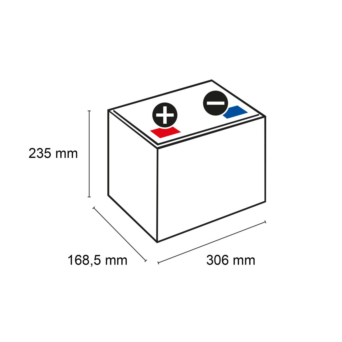 Q-Batteries 12LC-92 AGM Solar und Wohnmobil Batterie 12V 93Ah