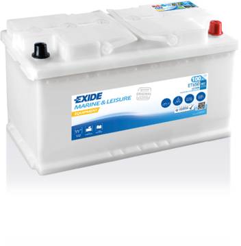 Exide ET650 Equipment 12V 100Ah Semitraktion Versorgungsbatterie