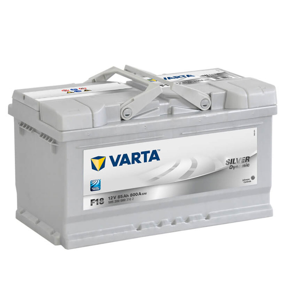 VARTA F18 Silver Dynamic 12V 85Ah 800A Autobatterie 585 200 080