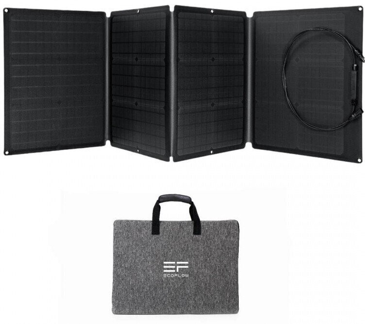 EcoFlow Solar Panel 110W faltbares Solarmodul mit Tragetasche