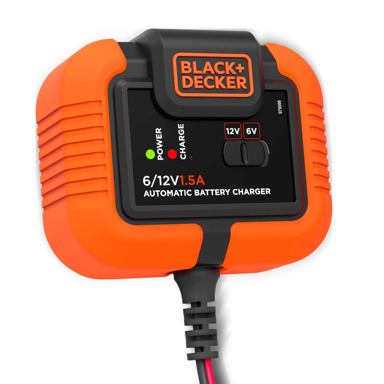 Black + Decker Ladegerät für Motorräder 6V & 12V 1,5A IP20