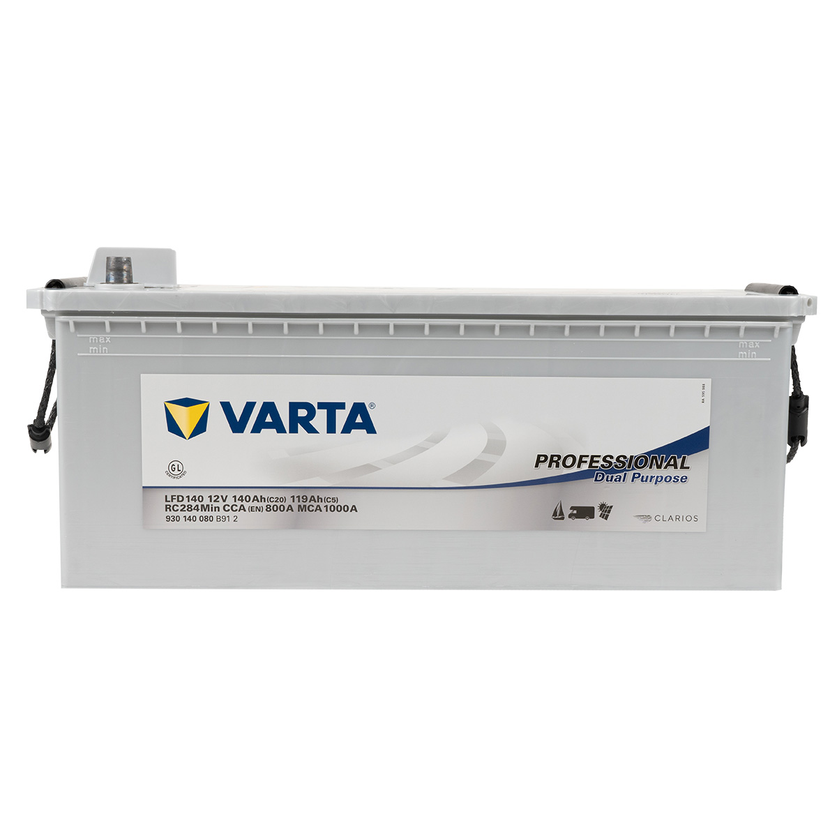 Varta LFD140 Professional Dual Purpose Versorgungsbatterie 12V 140Ah 800A