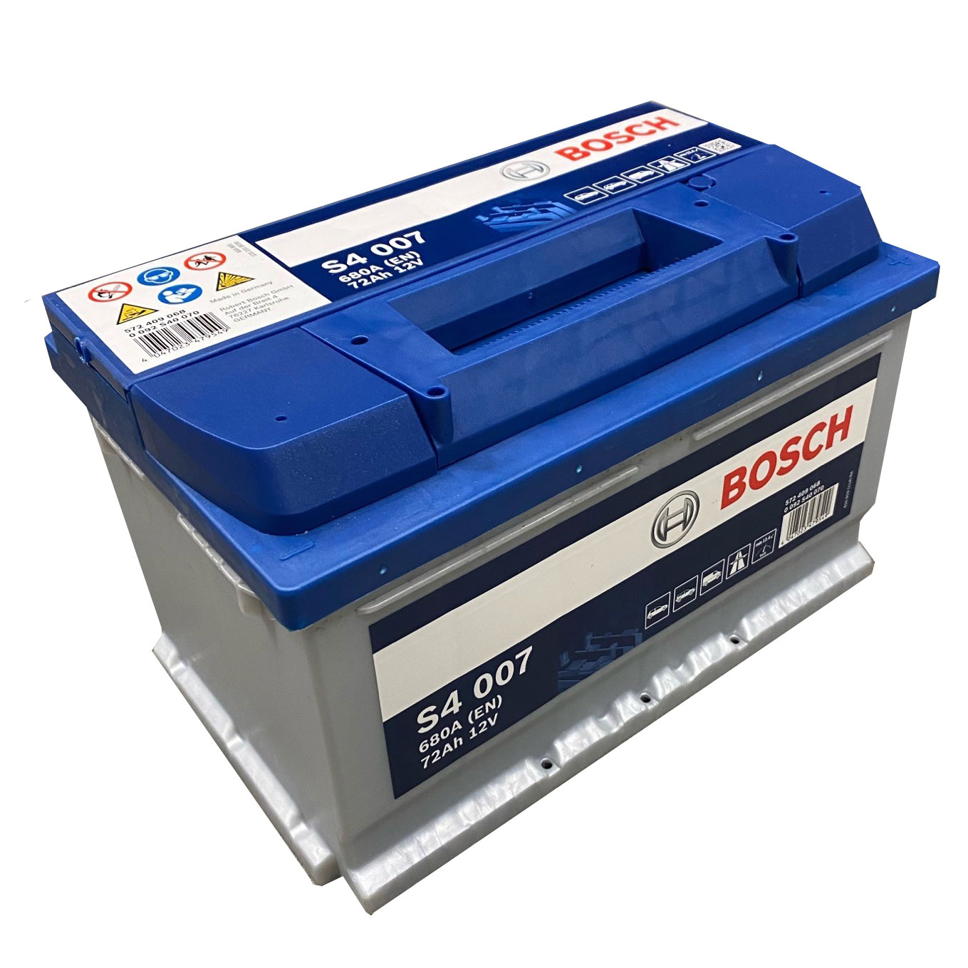 Bosch S4 007 Autobatterie12V 72Ah 680A