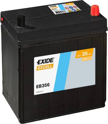 Exide EB356 Excell 12V 35Ah 240A Autobatterie