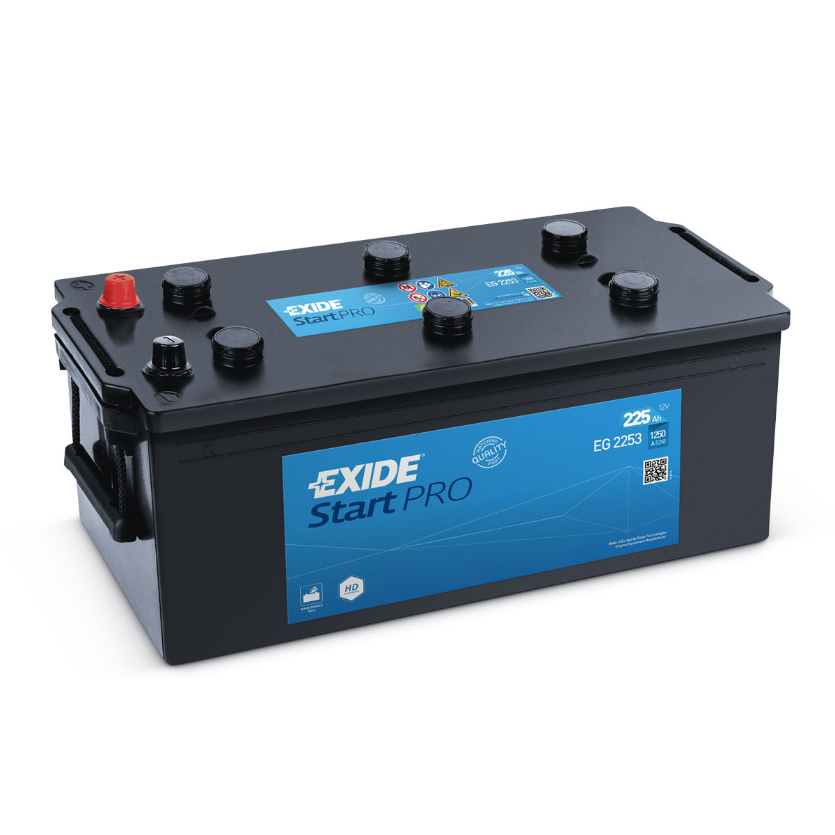 Exide EG2253 Start Pro 12V 225Ah 1200A LKW Batterie