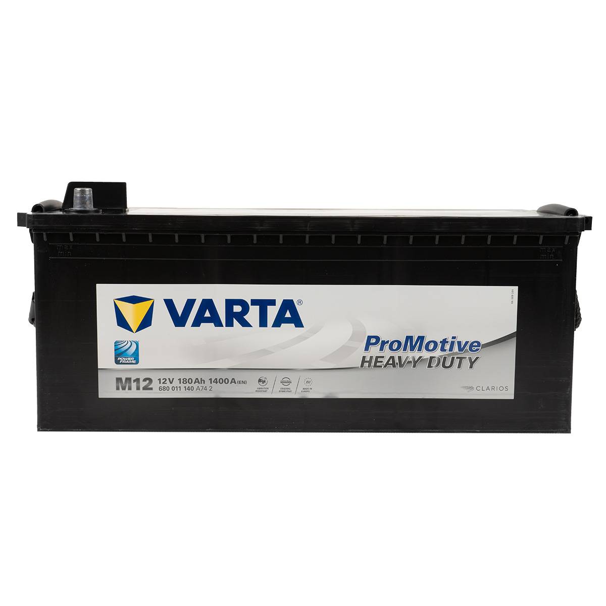 VARTA M12 ProMotive Heavy Duty 12V 180Ah 1400A LKW Batterie 680 011 140