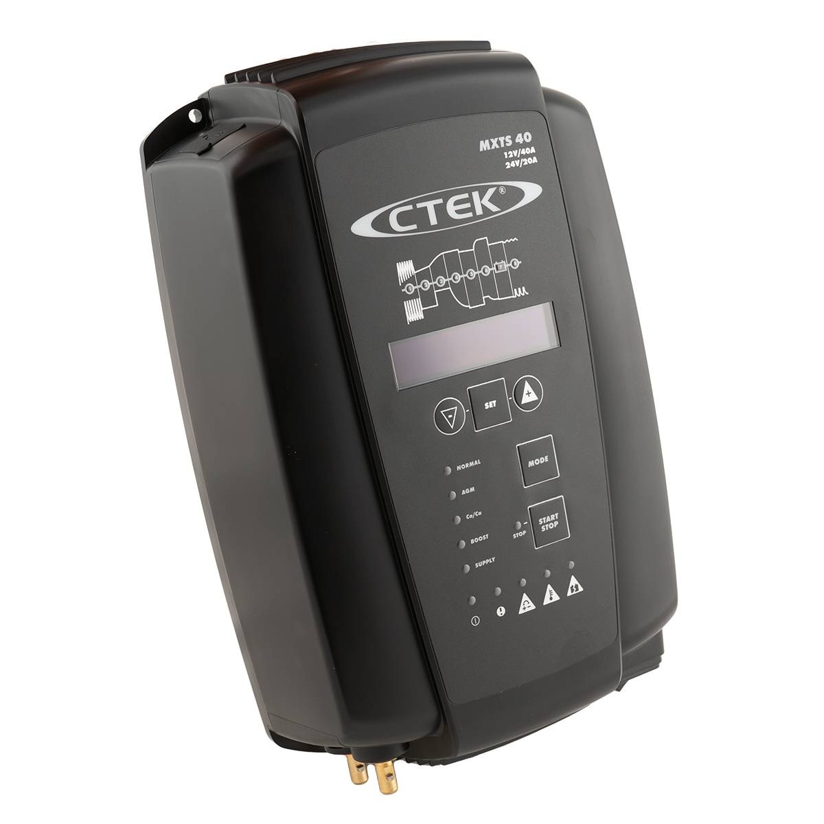 CTEK MXTS 40 EU Ladegerät für 12V 24V Blei-Säure Batterien