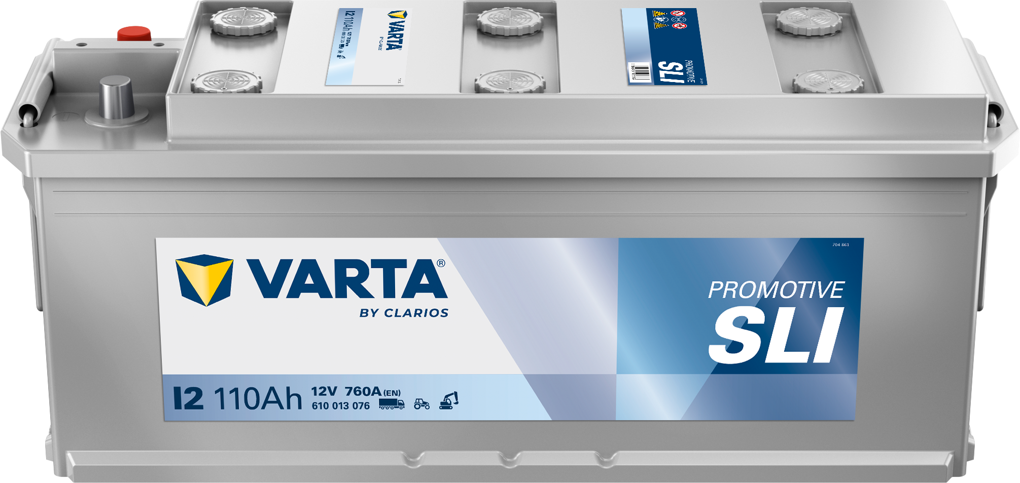 VARTA I2 ProMotive Heavy Duty 12V 110Ah 760A LKW Batterie 610 013 076