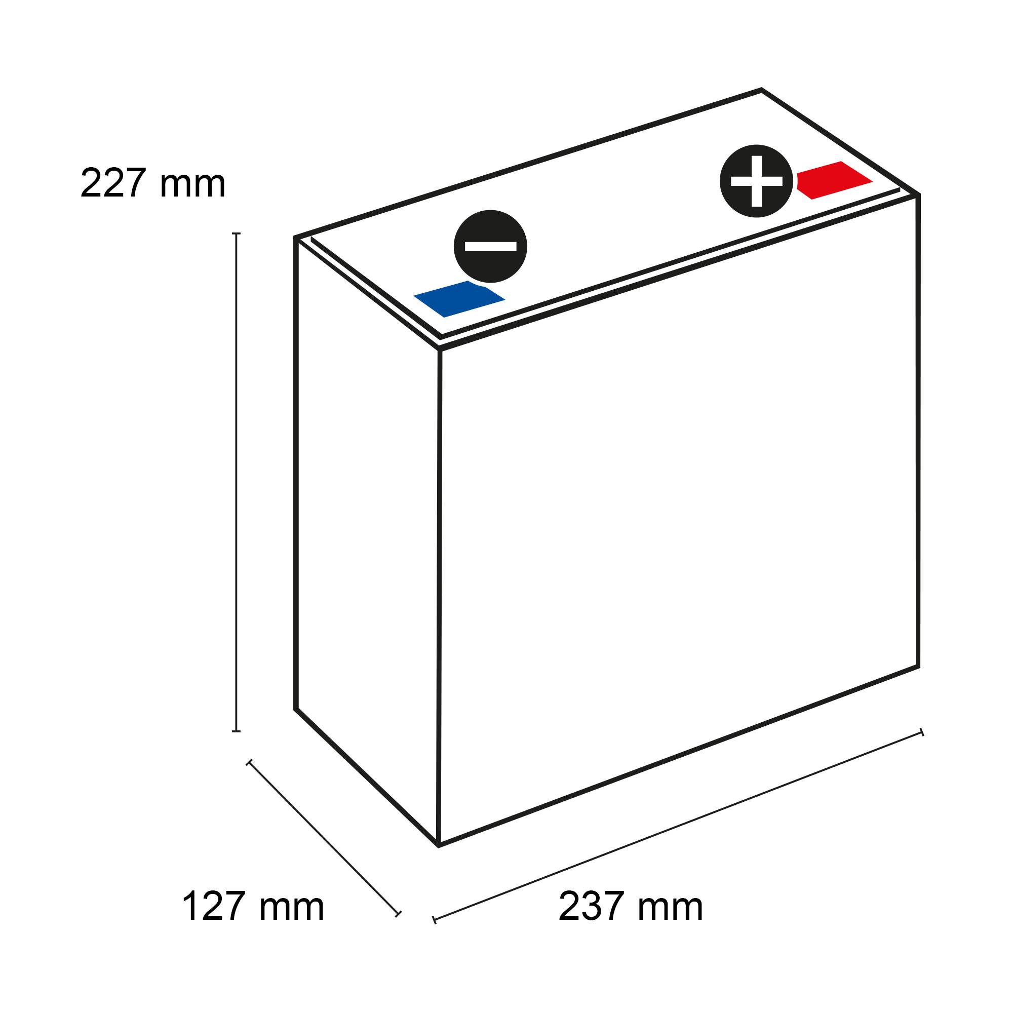 Exide EA456 Premium Carbon Boost 12V 45Ah 390A Autobatterie