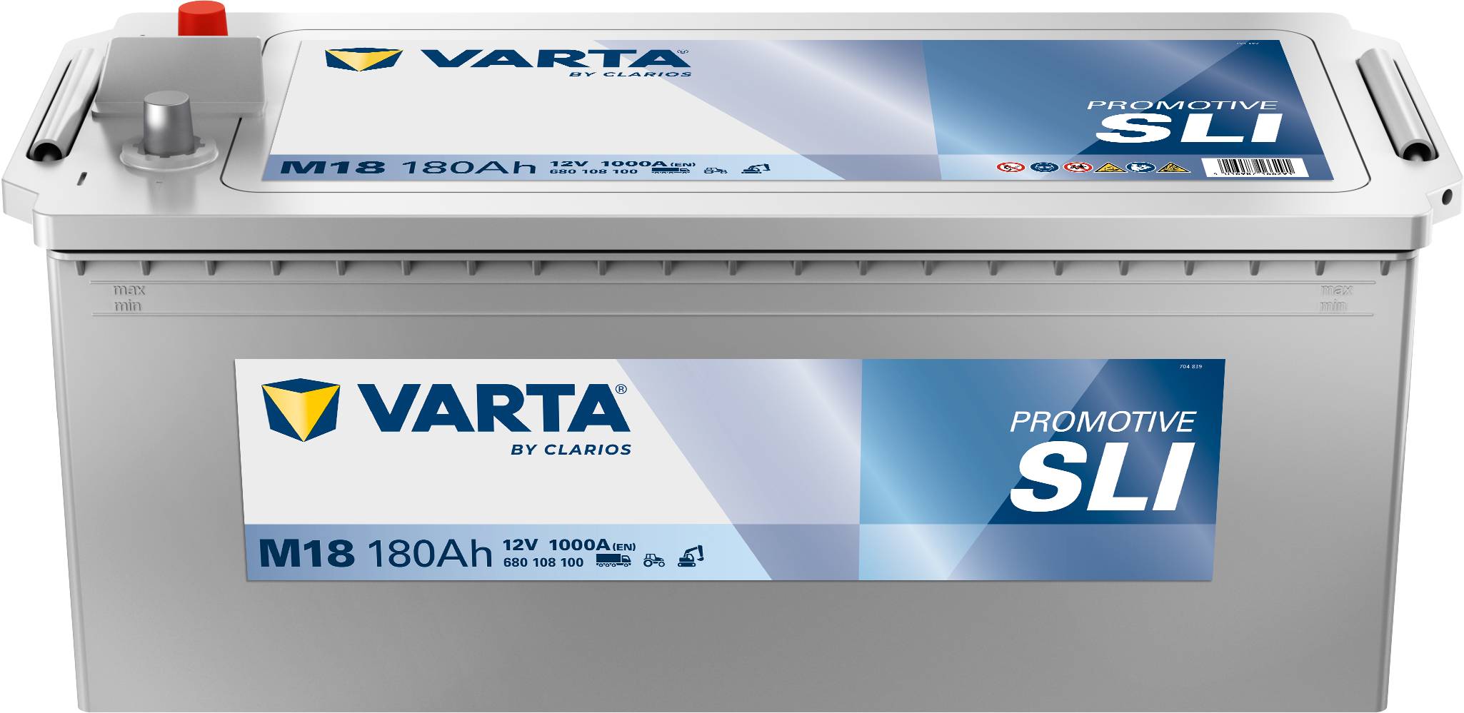 VARTA M18 ProMotive Super Heavy Duty 12V 180Ah 1000A LKW Batterie 680 108 100