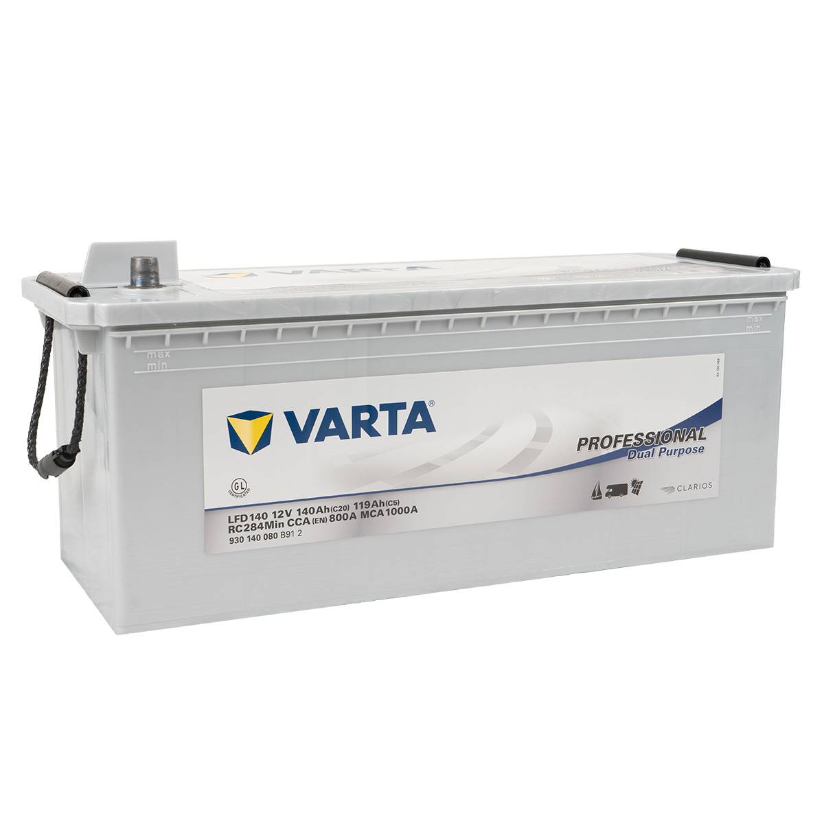 Varta LFD140 Professional Dual Purpose Versorgungsbatterie 12V 140Ah 800A