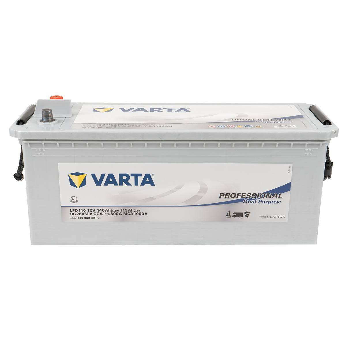Varta LFD140 Professional Dual Purpose Versorgungsbatterie 12V 140Ah 800A