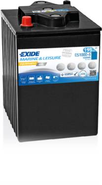 Exide ES1000-6 Equipment Gel 6V 190Ah G180/6 Versorgungsbatterie