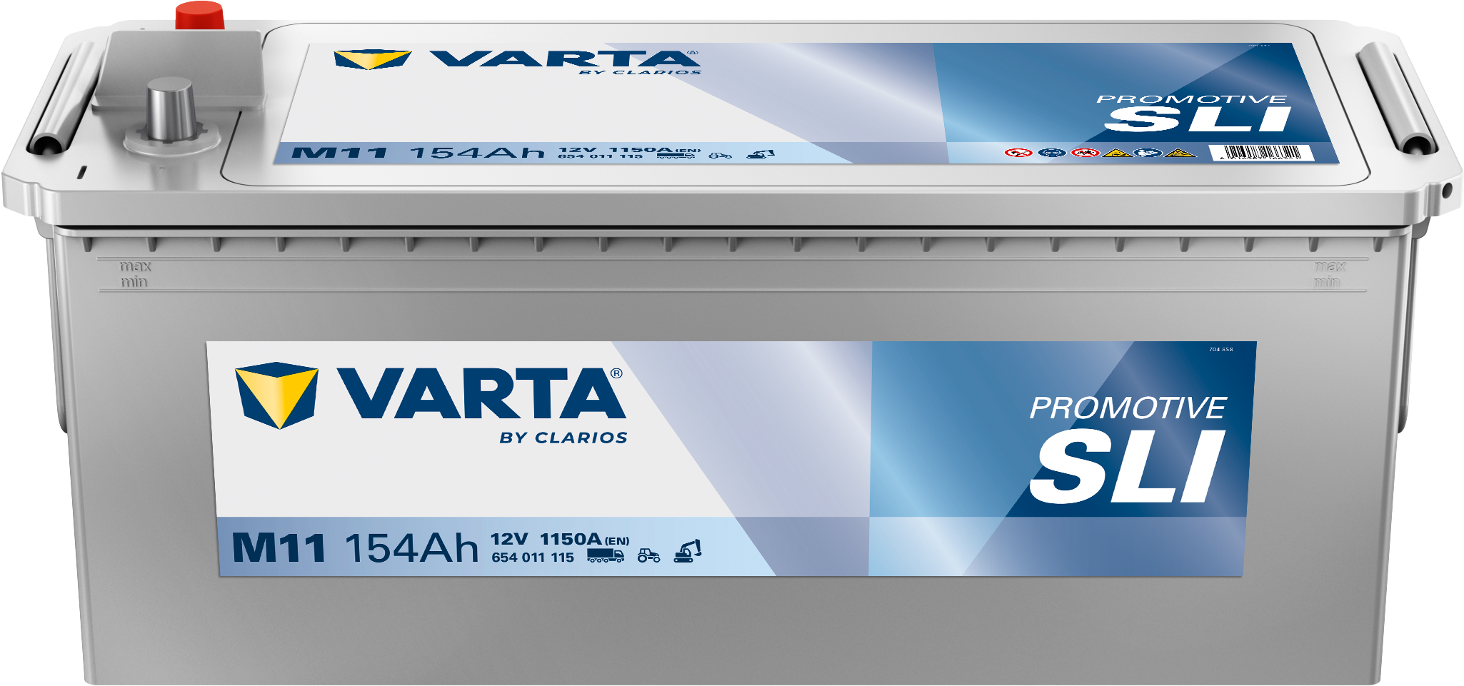 VARTA M11 ProMotive Heavy Duty 12V 154Ah 1150A LKW Batterie 654 011 115
