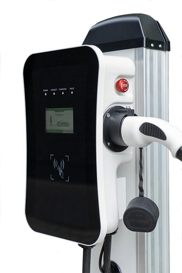 a-Tronix Wallbox 11 kW Home Plus Ladestation für E-Auto mit Ladesteckdose Typ2 11 kW, 16A, 3-phasig,400V,  RFID, WLAN/LAN, OCPP 1.6, ohne Kabel