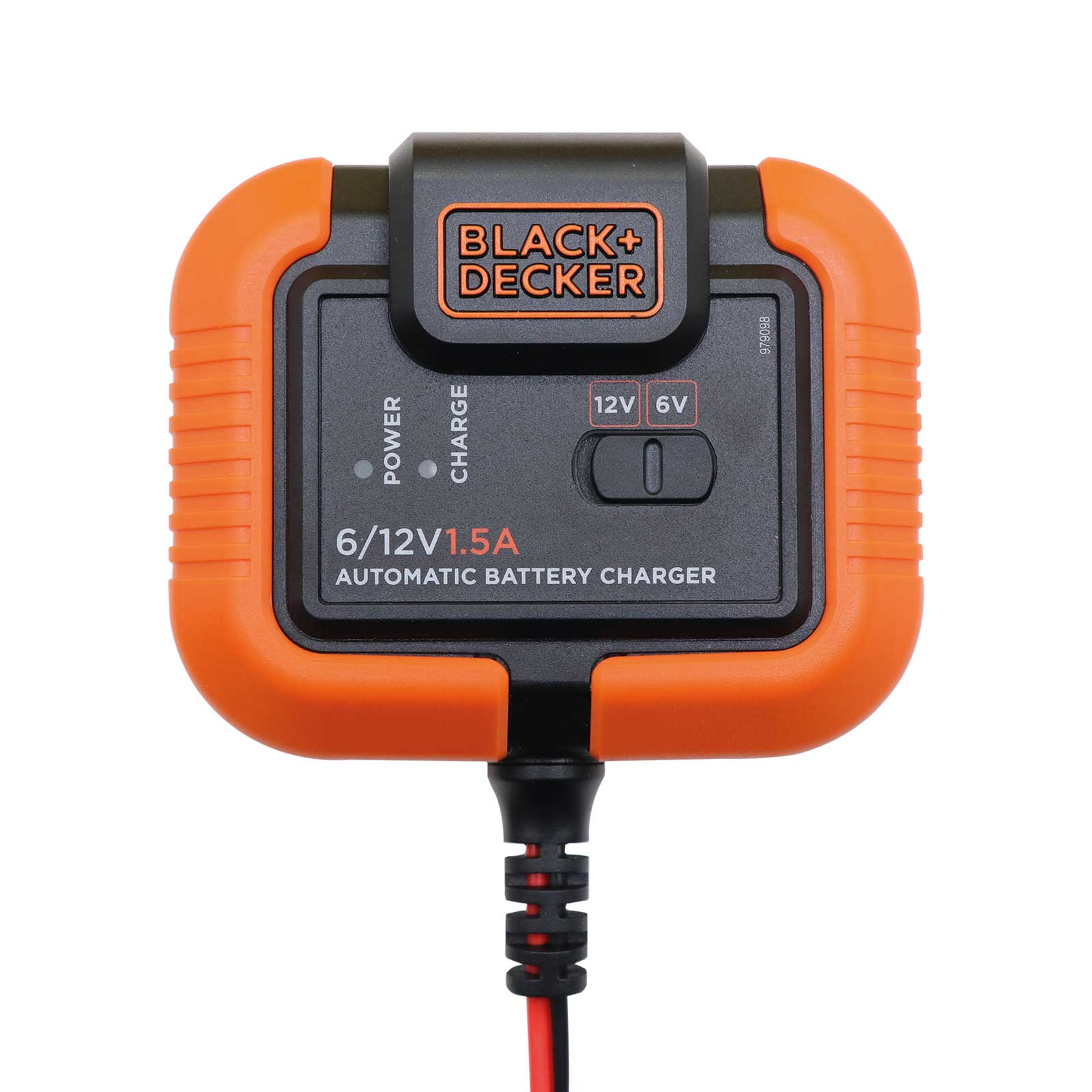 Black + Decker Ladegerät für Motorräder 6V & 12V 1,5A IP20